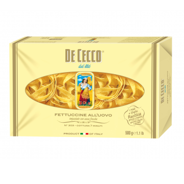 FETTUCCINE NIDI SEMOLA DE CECCO 233 KG 0,500 CF 8