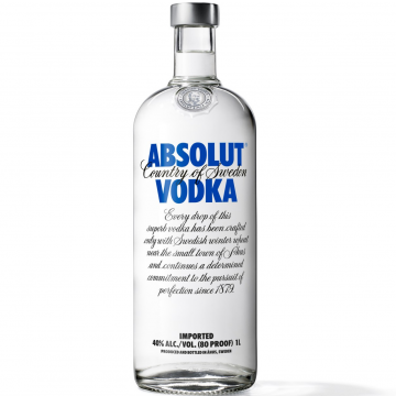 VODKA ABSOLUT CL 100