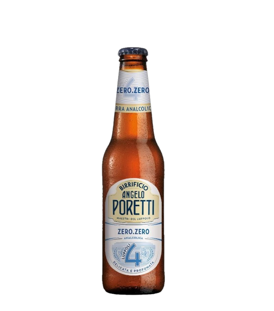 BIRRA PORETTI 4 LUPPOLI ANALCOLICA 0.0 CL33 BT24