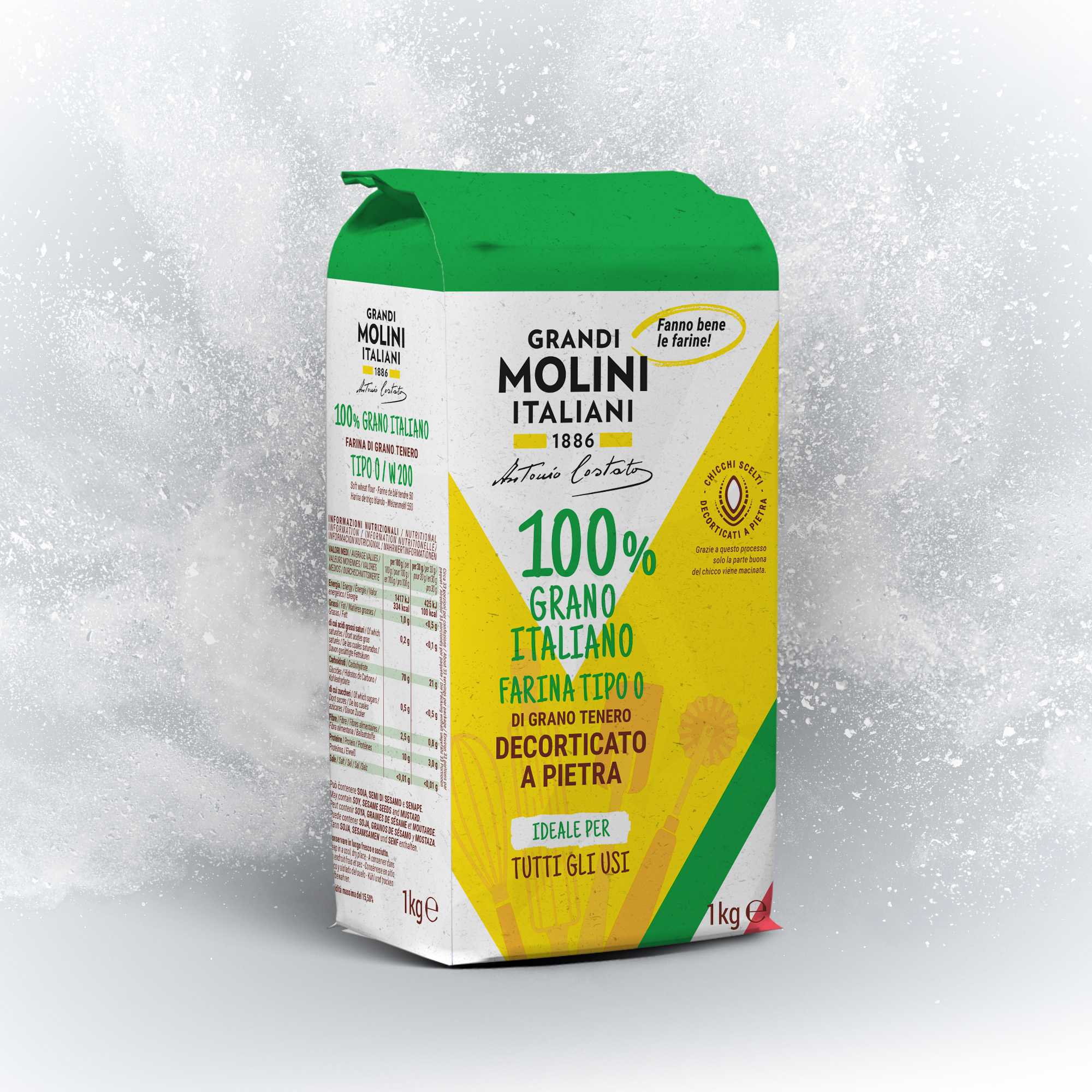 FARINA '0' GRANDI MOLINI KG1 PC10
