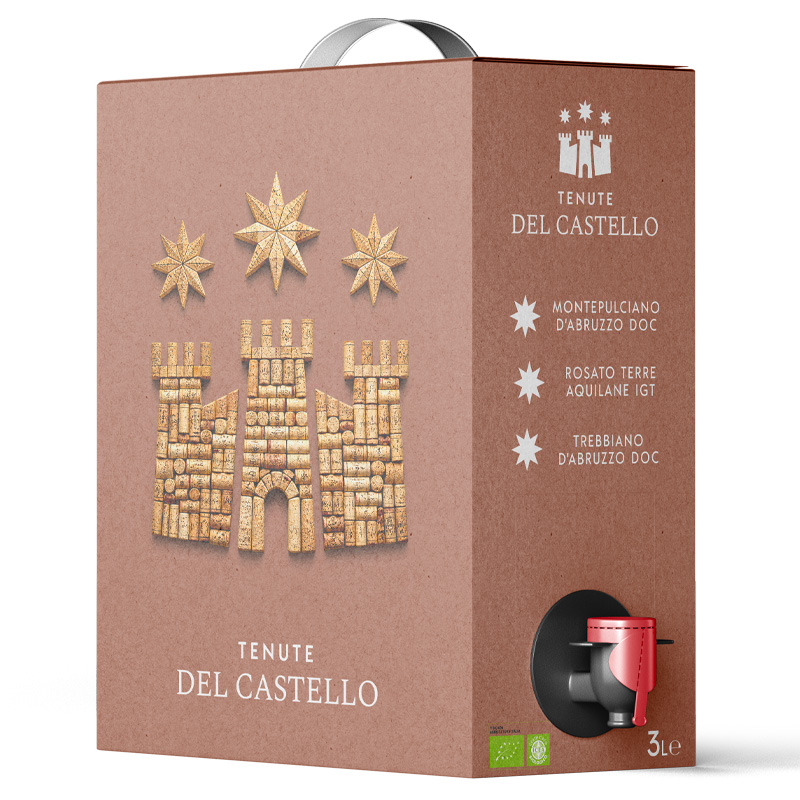 MONTEPULCIANO  BAG IN BOX TENUTA DEL CASTELLO  GR13 LT5 CT01