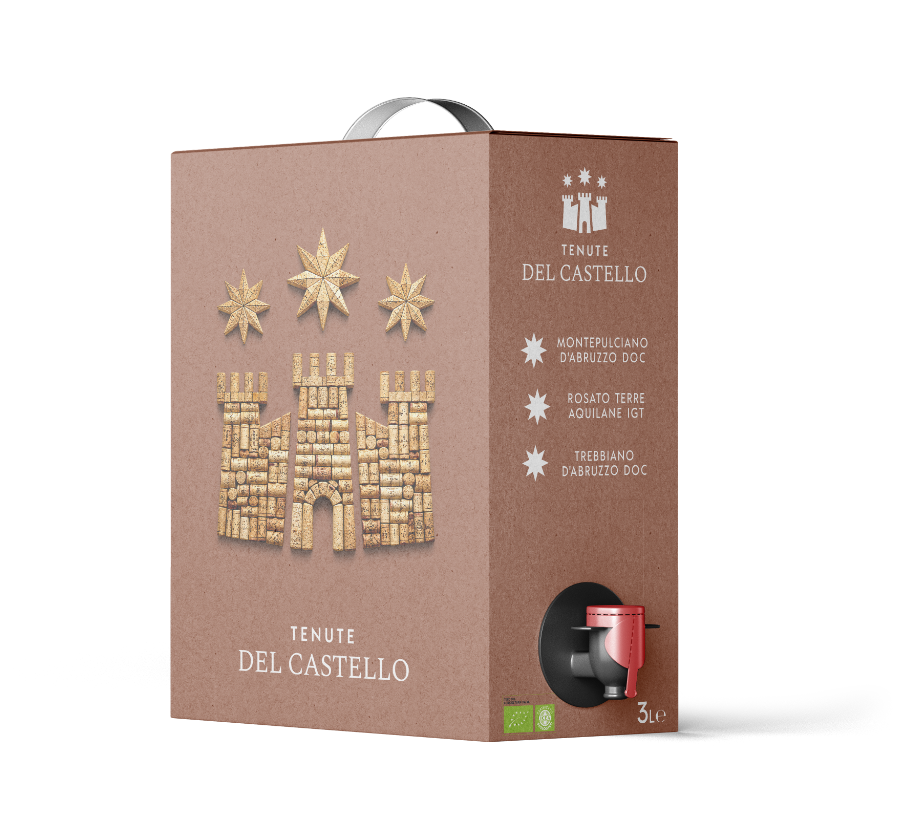 ROSATO TERRE AQUILANE BAG IN BOX TENUTE DEL CASTELLO GR13 LT5 CT01